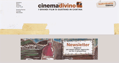 Desktop Screenshot of cinemadivino.net