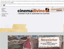 Tablet Screenshot of cinemadivino.net